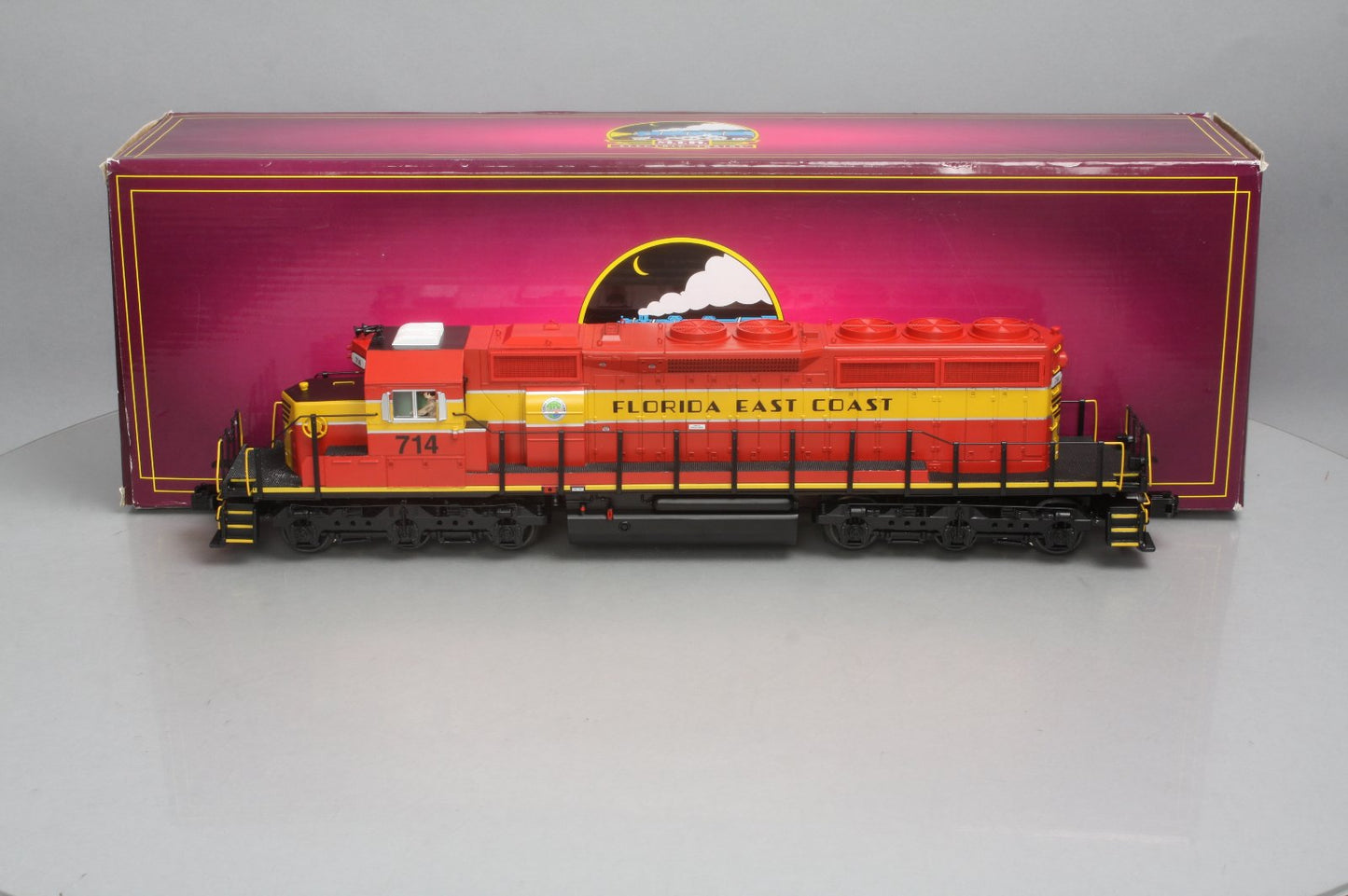 MTH 20-20242-1 Florida East Coast SD40-2 Diesel Engine w/PS 3.0 #714