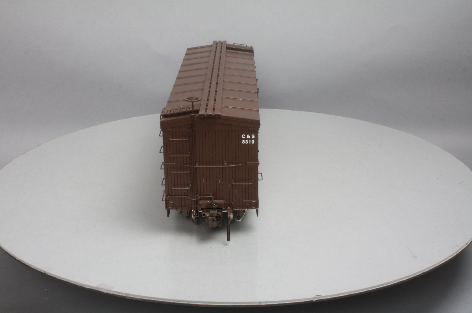 Bachmann 88695 Double-Sheathed Wood Boxcar w Murphy Roof (Metal Wheels)