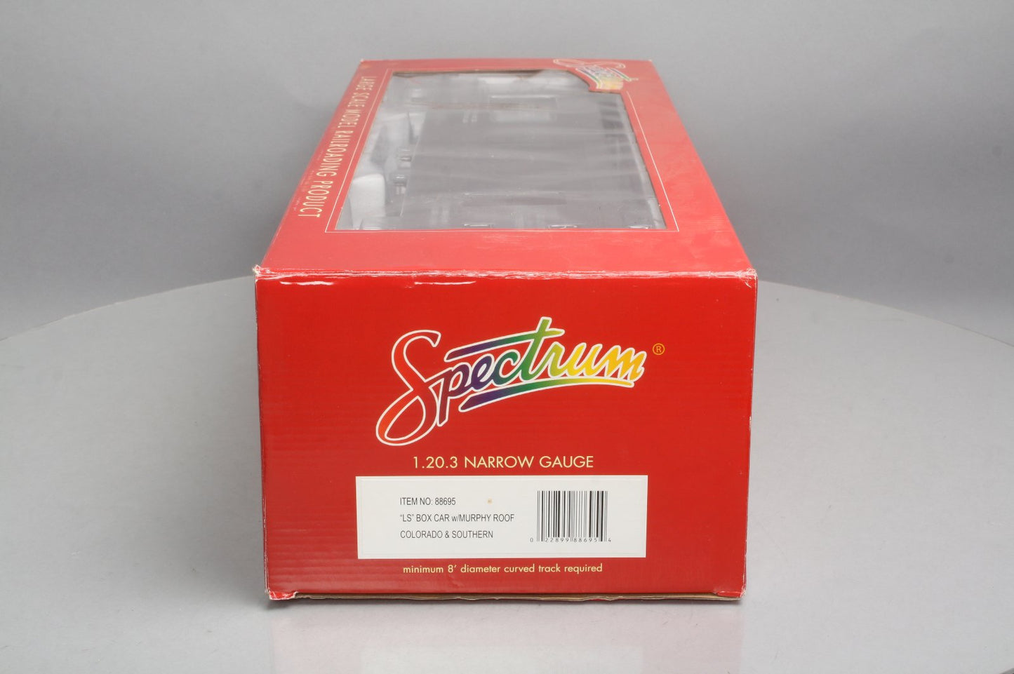 Bachmann 88695 Double-Sheathed Wood Boxcar w Murphy Roof (Metal Wheels)