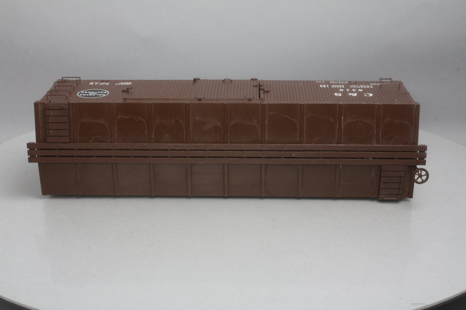 Bachmann 88695 Double-Sheathed Wood Boxcar w Murphy Roof (Metal Wheels)