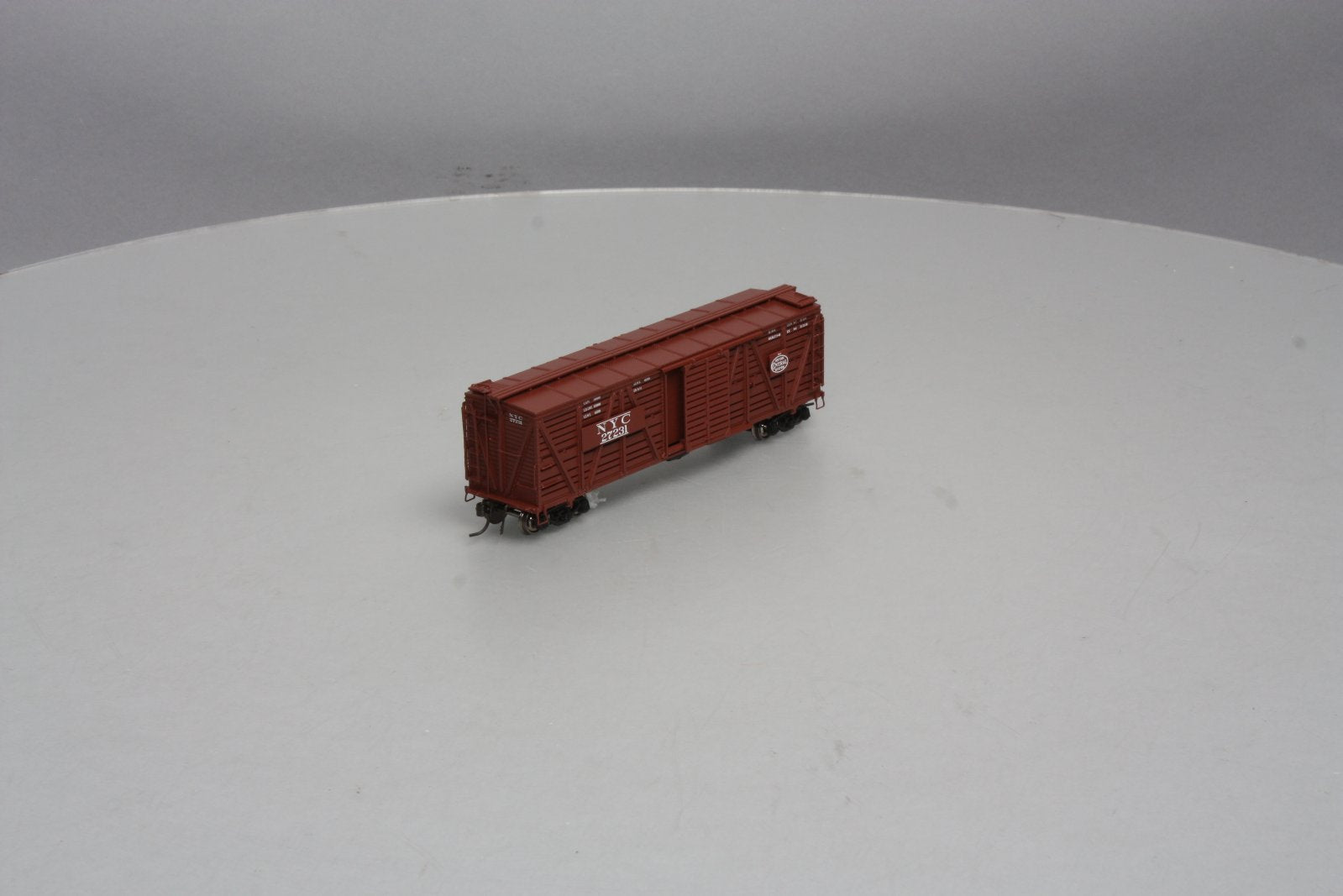 Broadway Limited 2525 HO New York Central PRR K7 Stock Car with Cattle Sound