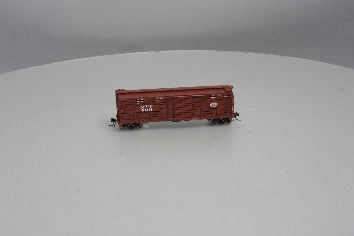 Broadway Limited 2525 HO New York Central PRR K7 Stock Car with Cattle Sound