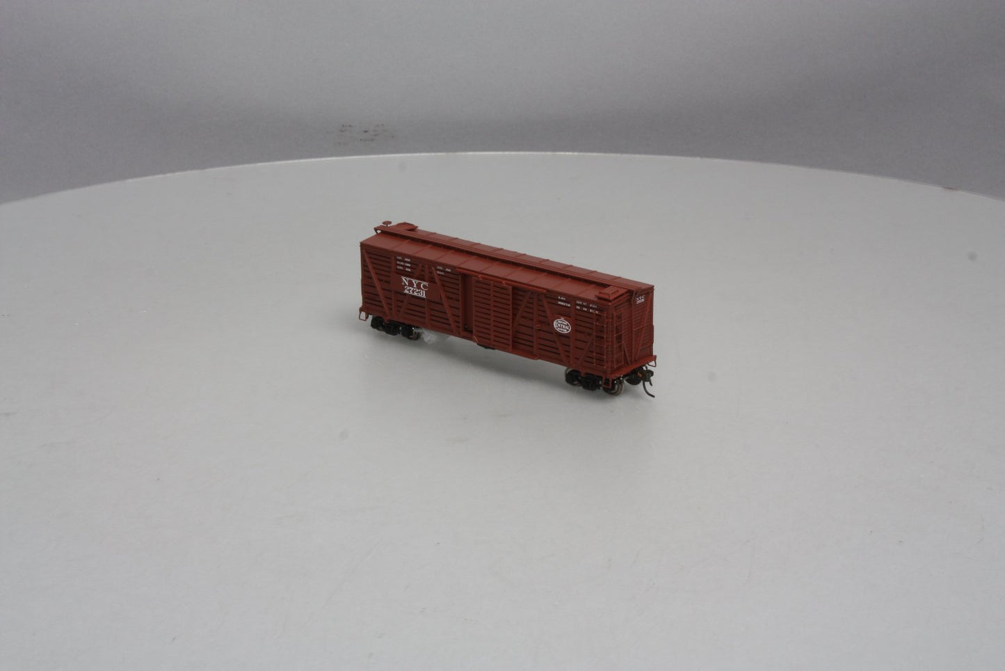 Broadway Limited 2525 HO New York Central PRR K7 Stock Car with Cattle Sound