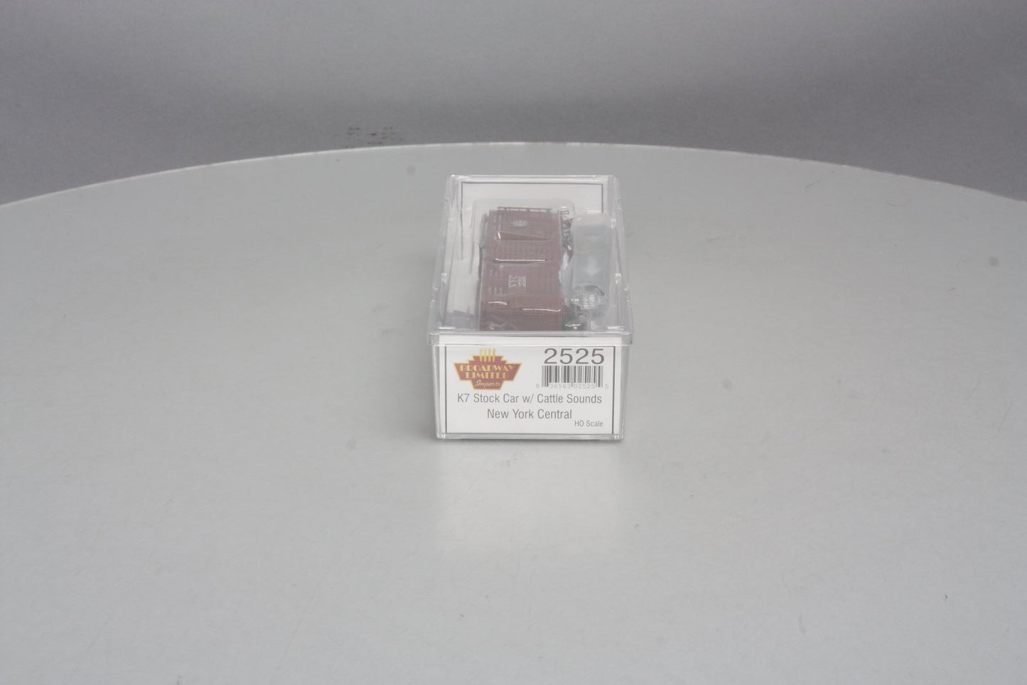 Broadway Limited 2525 HO New York Central PRR K7 Stock Car with Cattle Sound