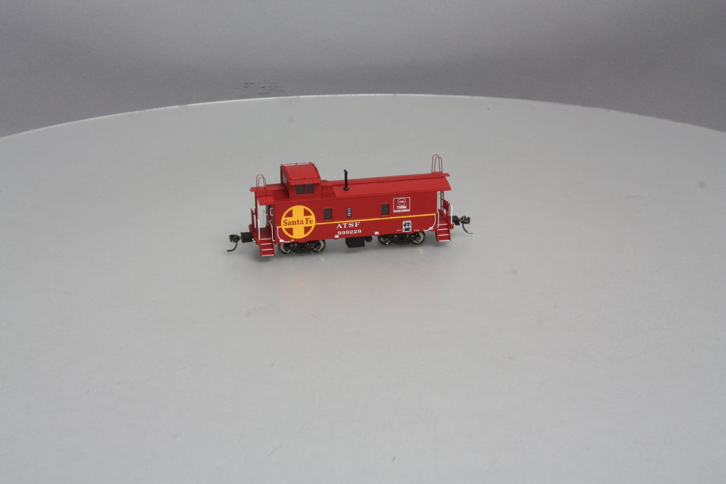 Centralia Car Shops CCS-1084 HO ATSF Late Caboose Car #999229