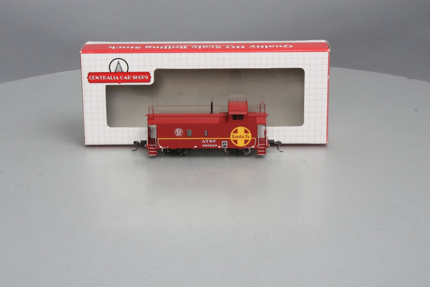 Centralia Car Shops CCS-1084 HO ATSF Late Caboose Car #999229