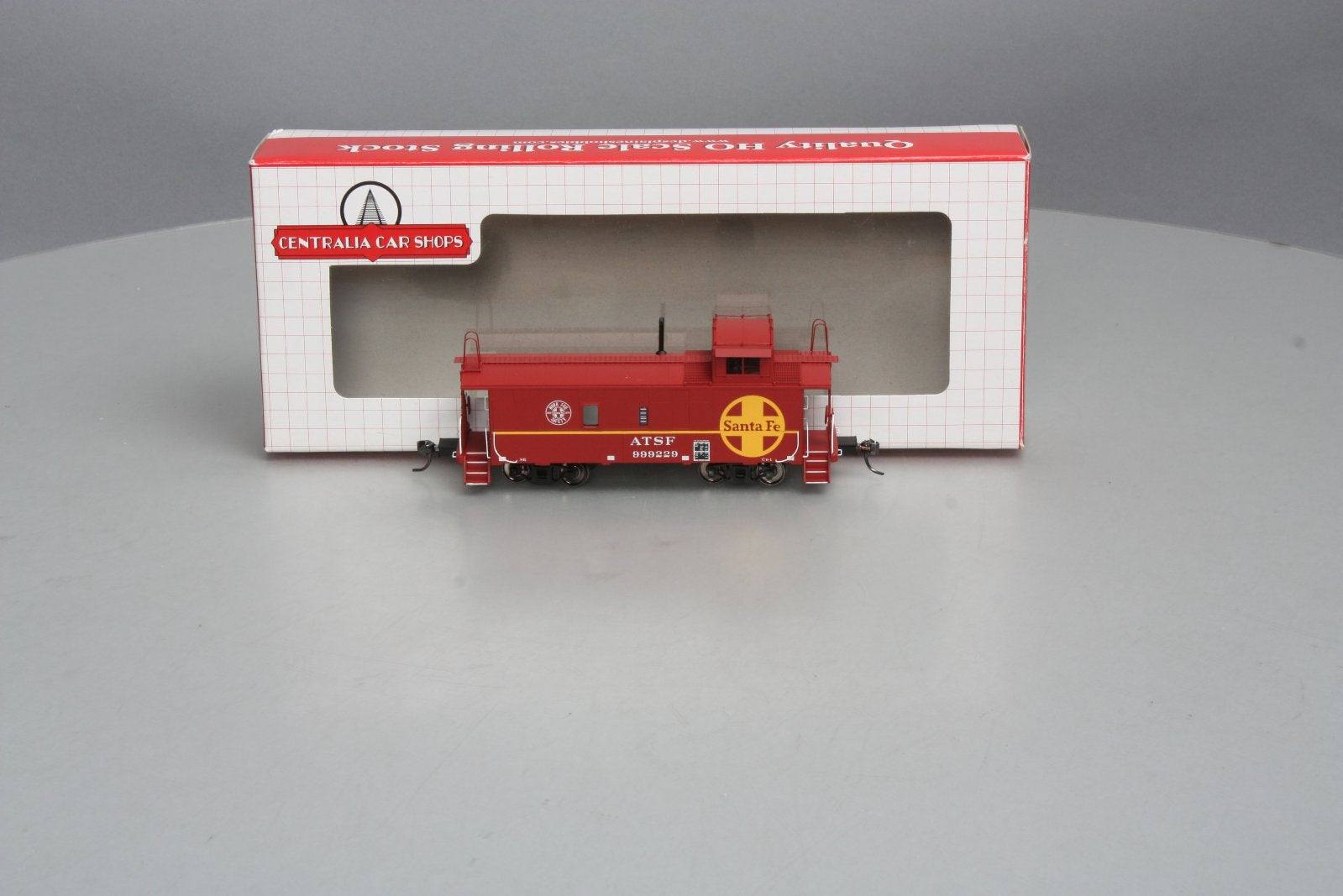 Centralia Car Shops CCS-1084 HO ATSF Late Caboose Car #999229