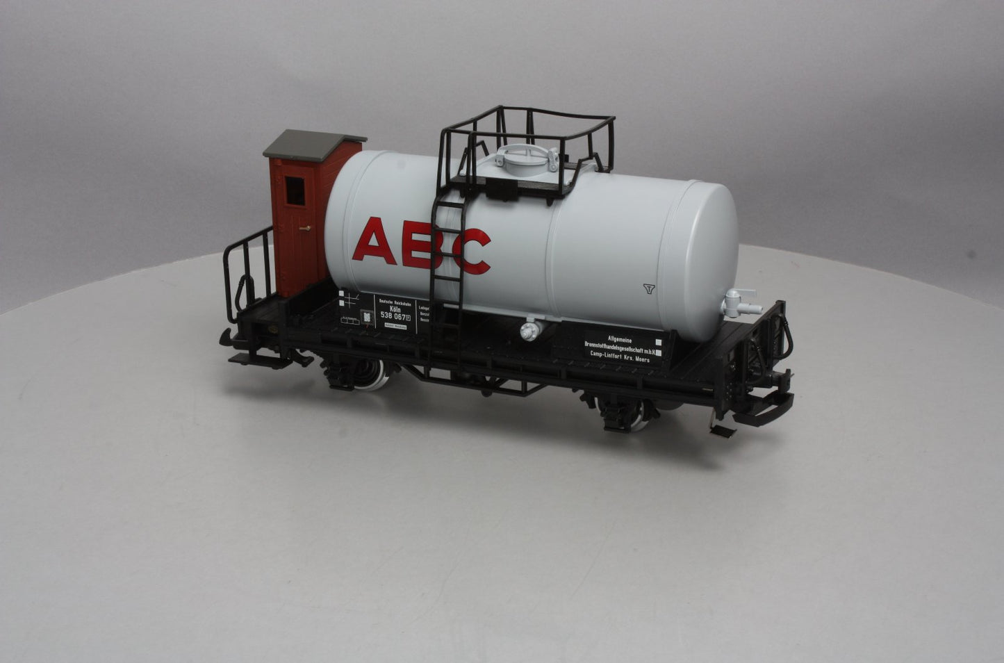 LGB 43233 DRG Koln Design Tank Car (Metal Wheels)
