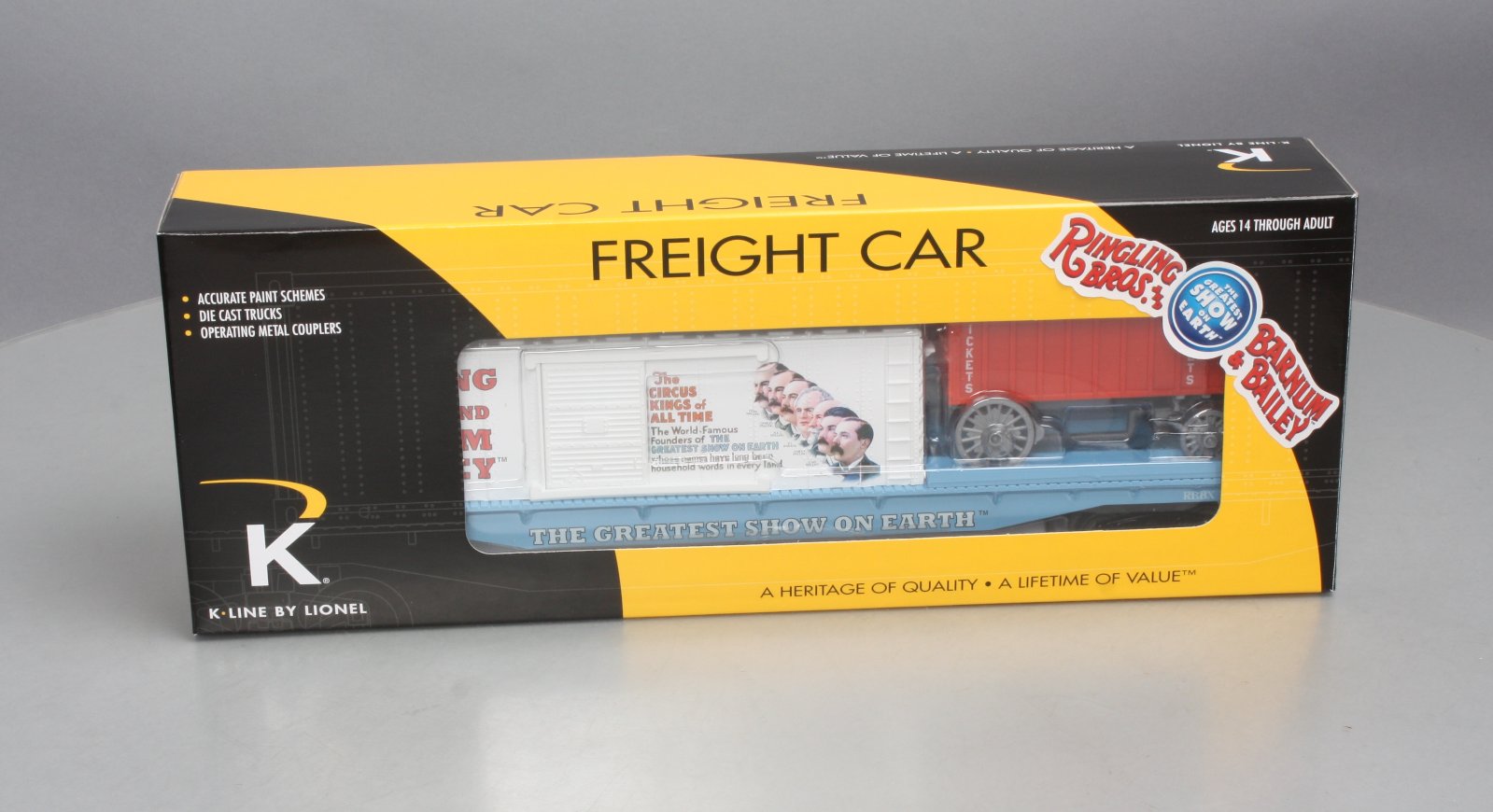 Lionel 6-22507 O K-Line Ringling Bros. 13