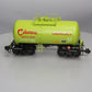 USA Trains R15211 Celanese Chemicals "Beer Can" Tank Car #6220 - Metal Wheels