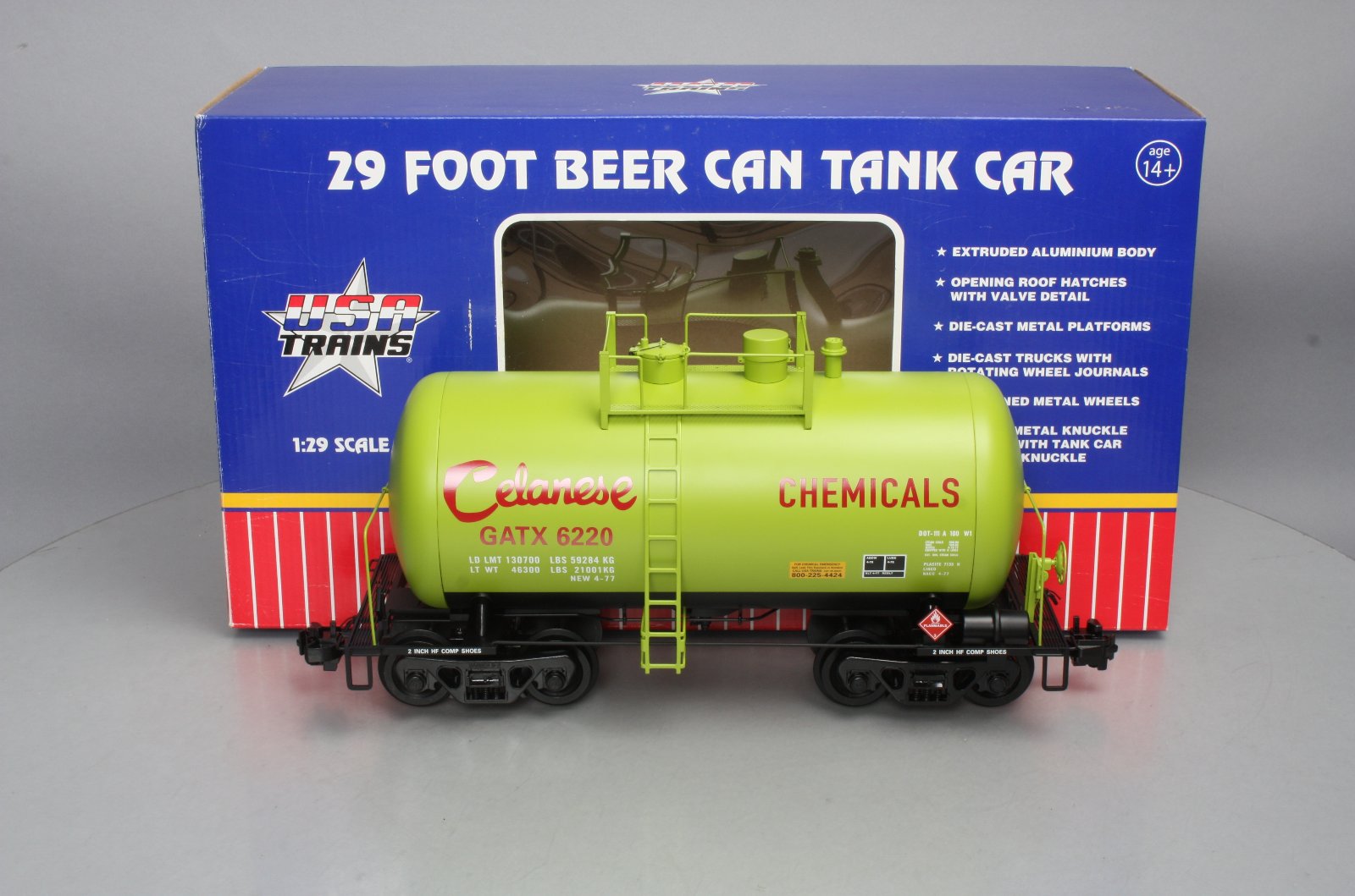 USA Trains R15211 Celanese Chemicals 