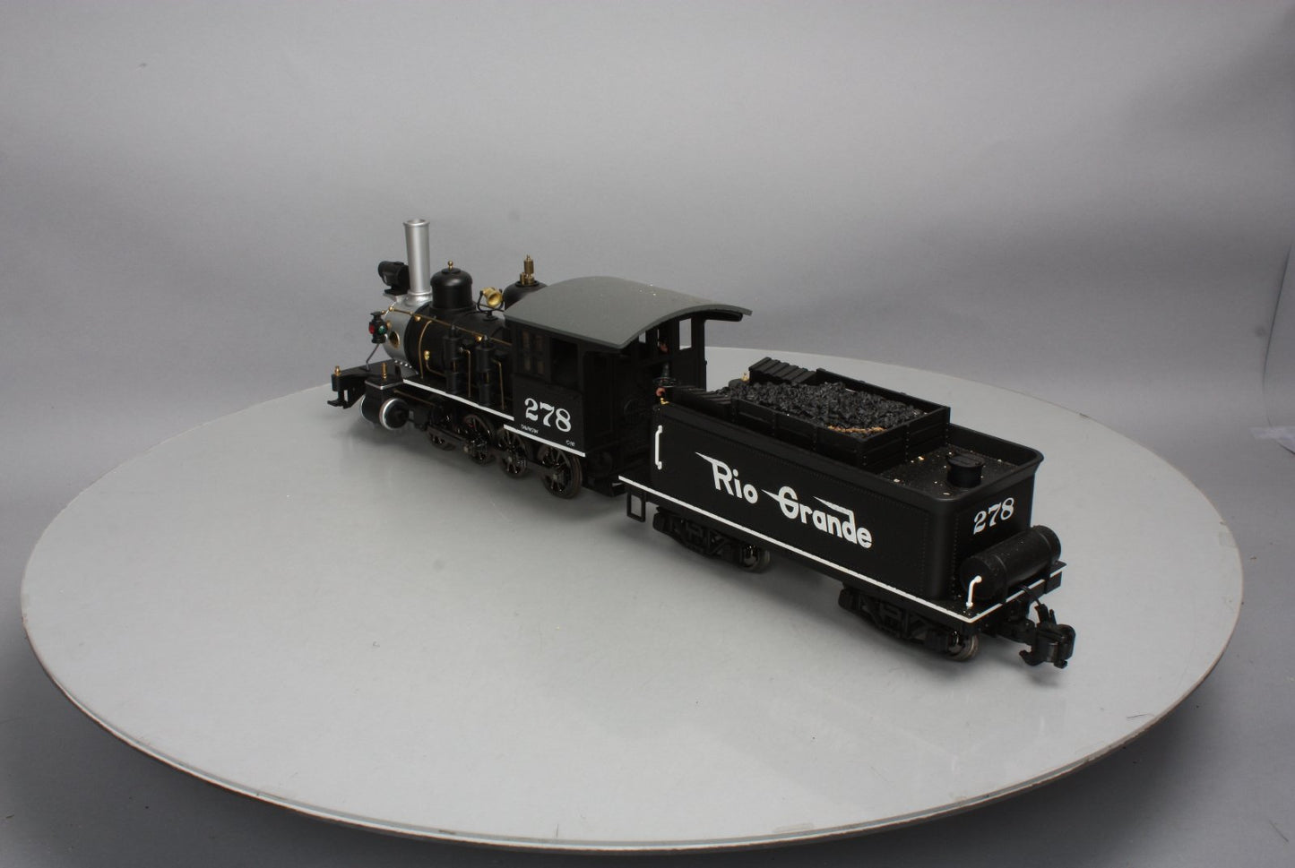 Aristo-Craft 80114 G Denver & Rio Grande C-16 2-8-0 Steam Locomotive & Tender