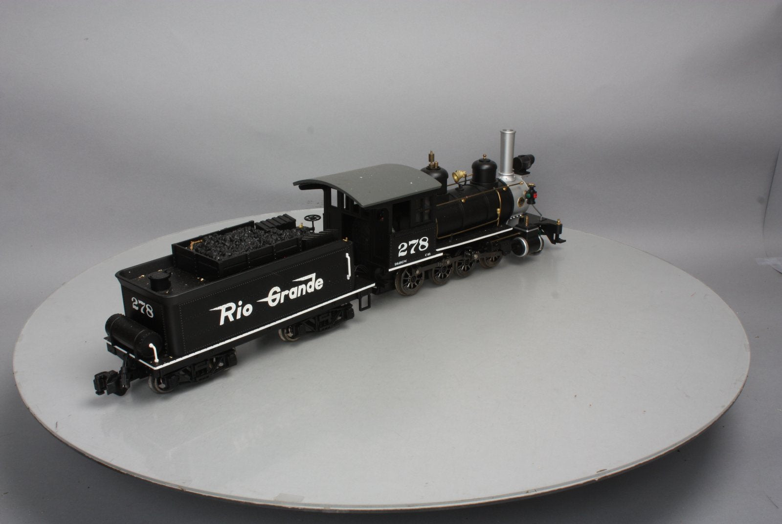 Aristo-Craft 80114 G Denver & Rio Grande C-16 2-8-0 Steam Locomotive & Tender