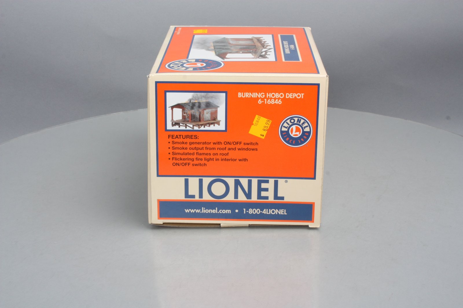 のり burningso Lionel 6-16846 O Gauge Burning Hobo Depot – Trainz