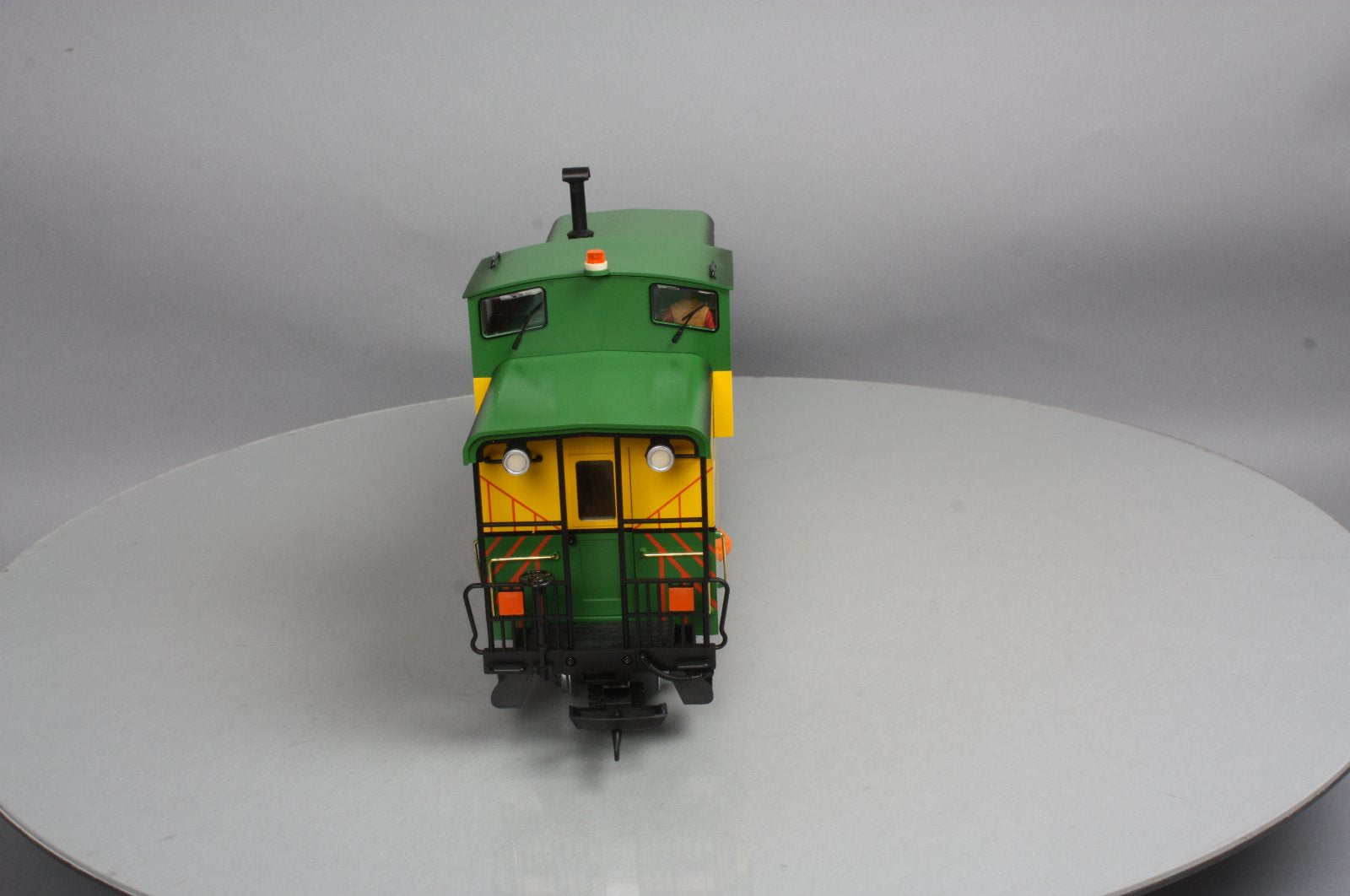 LGB 42792 G Scale White Pass Steel Caboose (Metal Wheels)