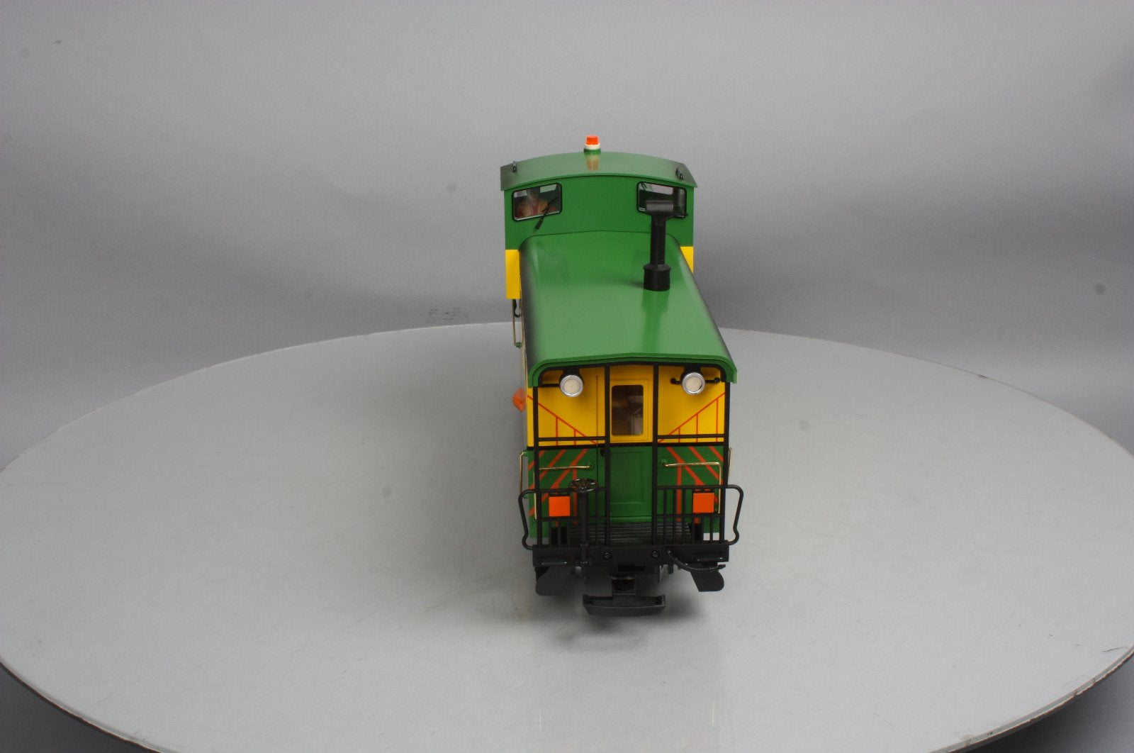 LGB 42792 G Scale White Pass Steel Caboose (Metal Wheels)