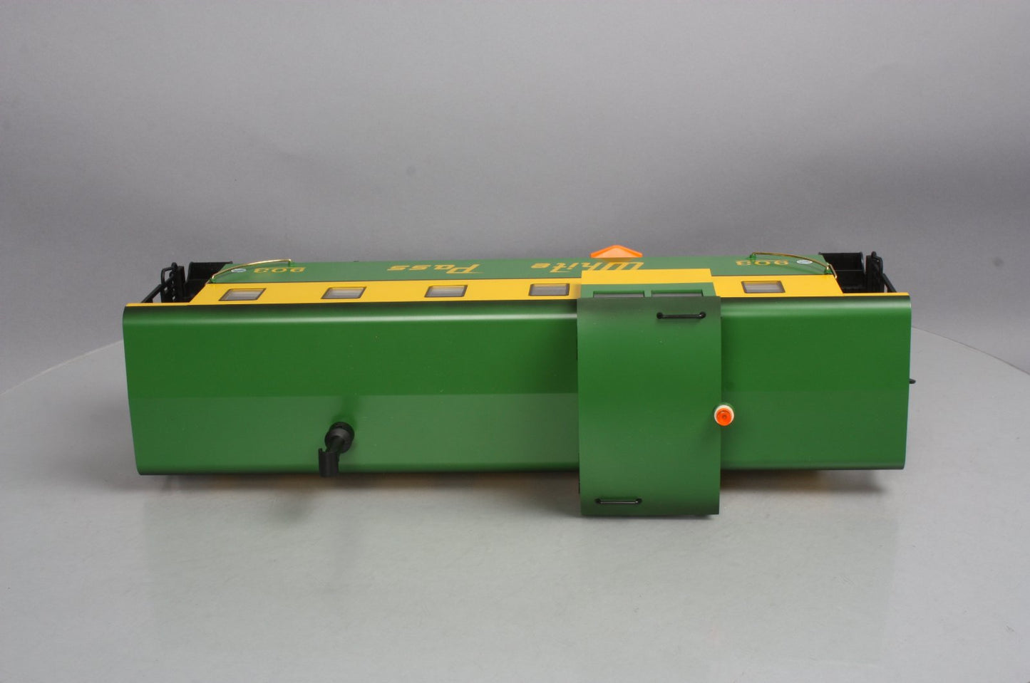 LGB 42792 G Scale White Pass Steel Caboose (Metal Wheels)