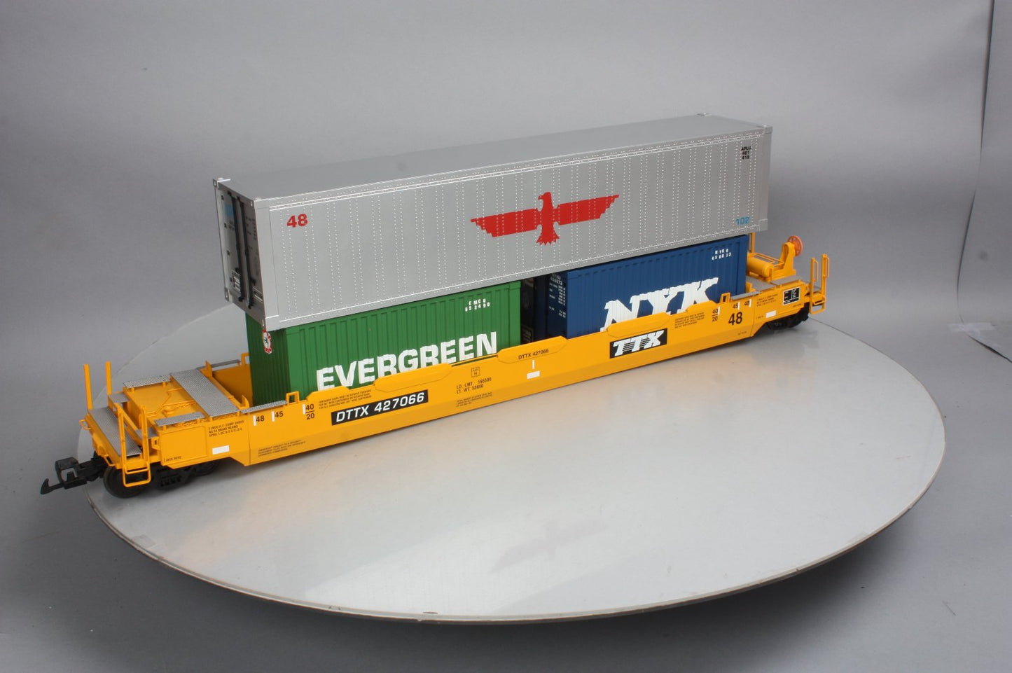 USA Trains 17101 TTX Gunderson Husky Stack #427066 - Metal Wheels