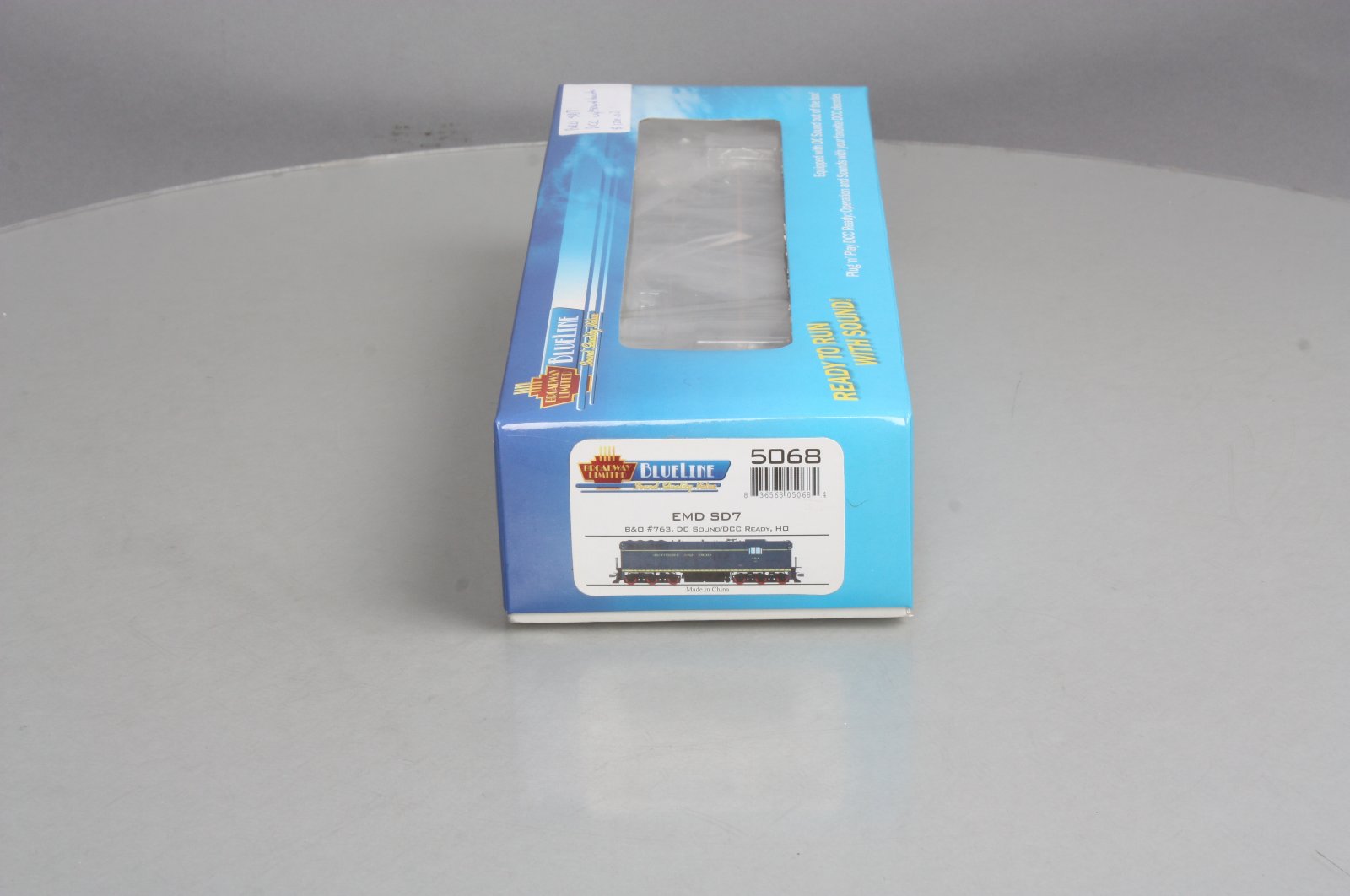Broadway Limited 5068 HO Baltimore & Ohio EMD SD7 with Sound Blue Line™ #763