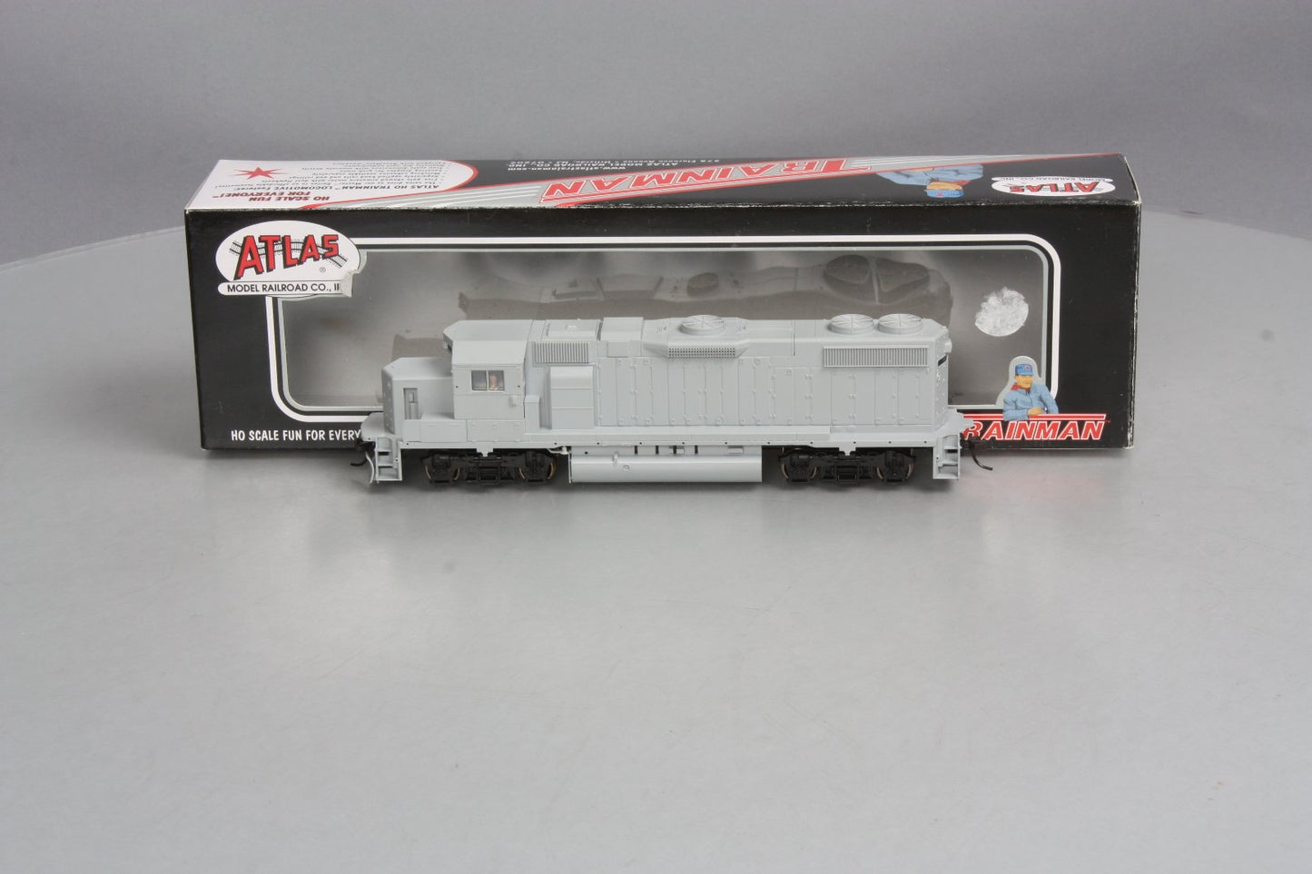 Atlas 900 HO Undecorated GP38-2 Late Phase Diesel Locomotive