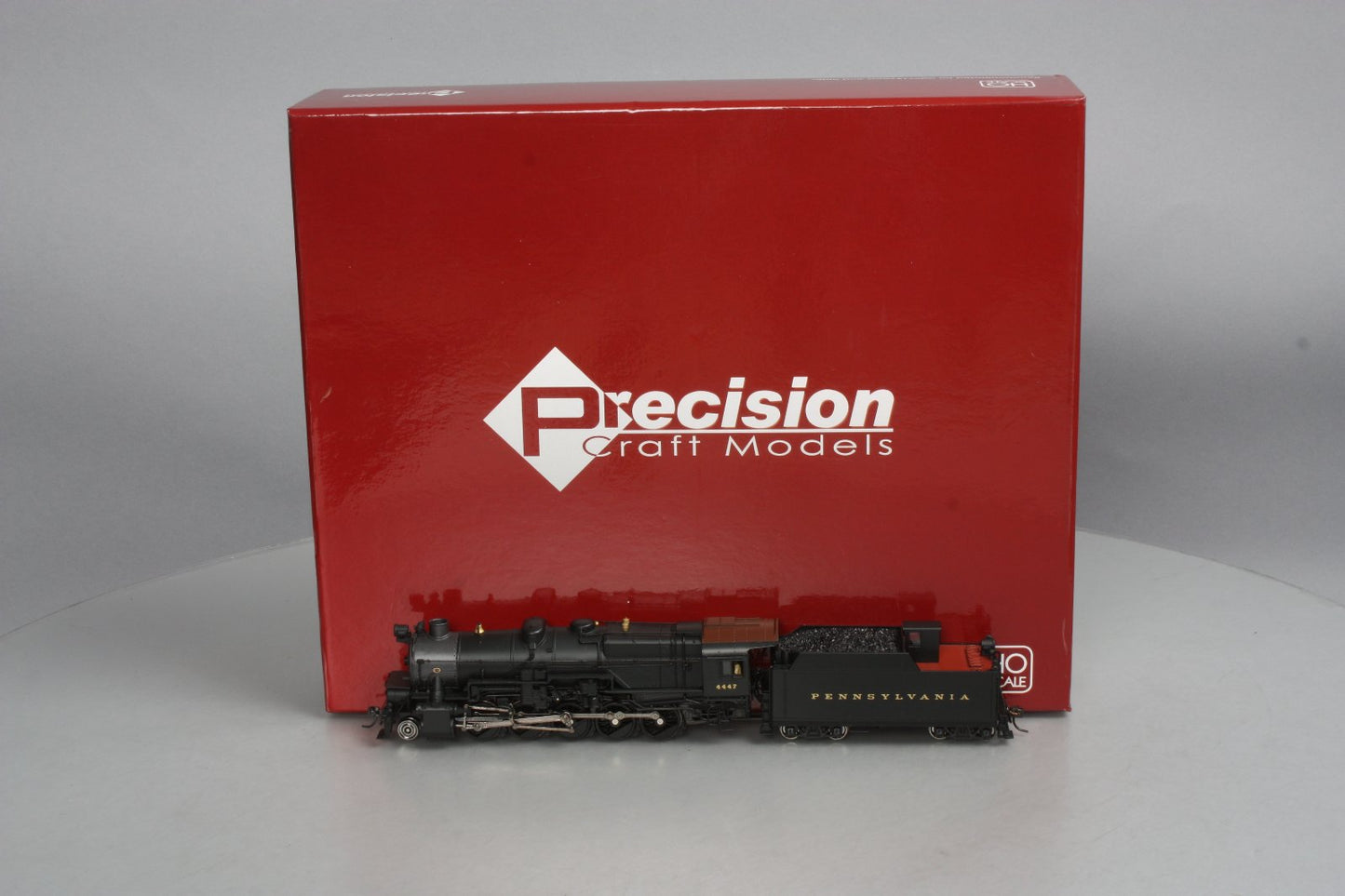Precision Craft Models 097 PRR 2-10-0 #4447/original/NS
