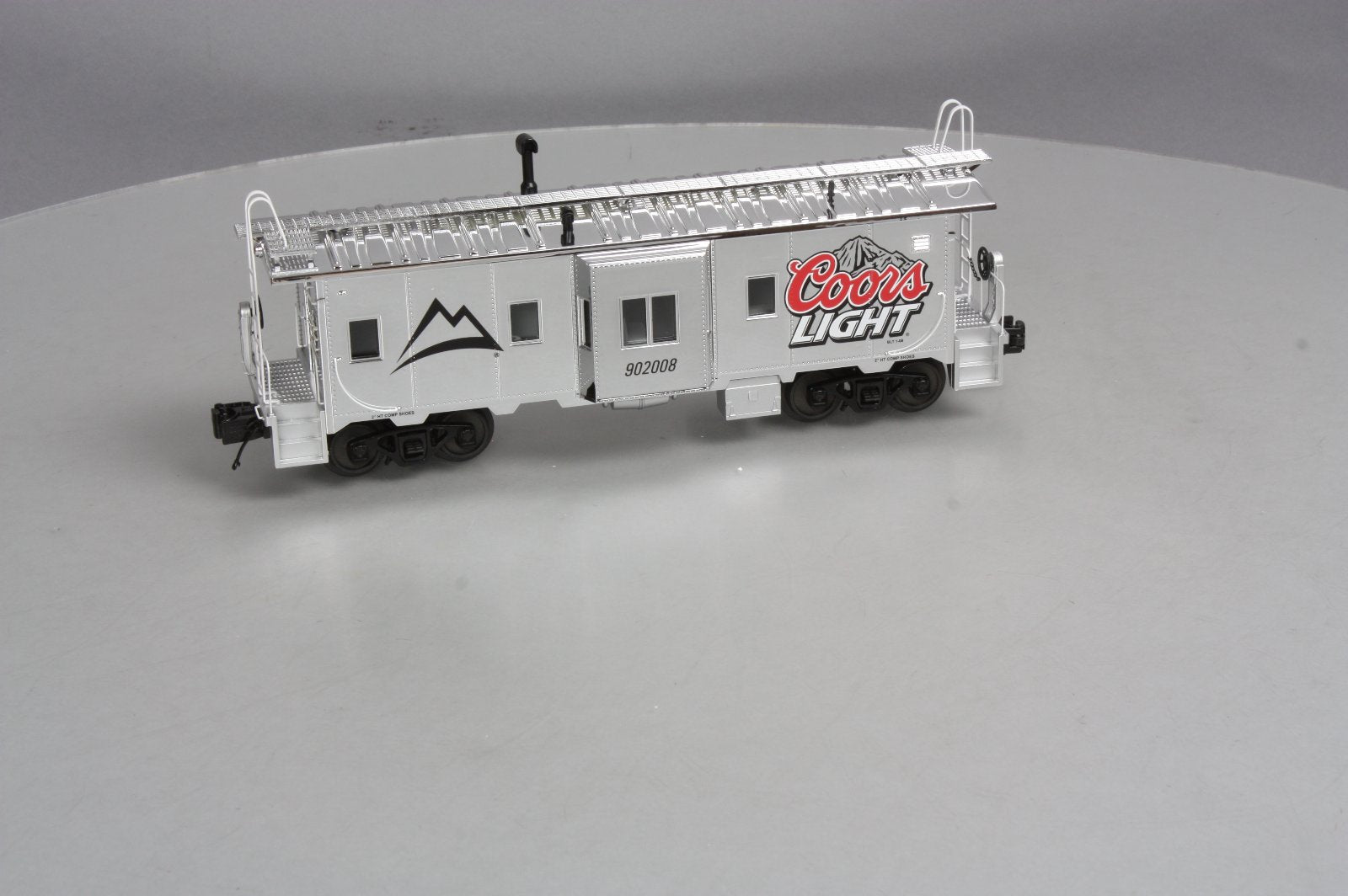 MTH 30-77157 O Gauge Coors Light Bay Window Caboose #902008