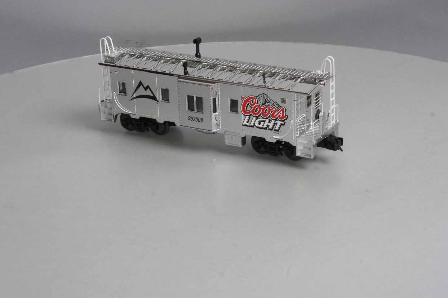 MTH 30-77157 O Gauge Coors Light Bay Window Caboose #902008