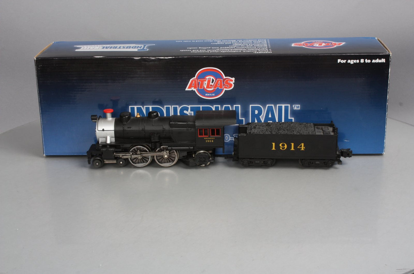 Atlas 1008004 Southern 4-4-2 Steam Loco & Tender #1914 (3-Rail)
