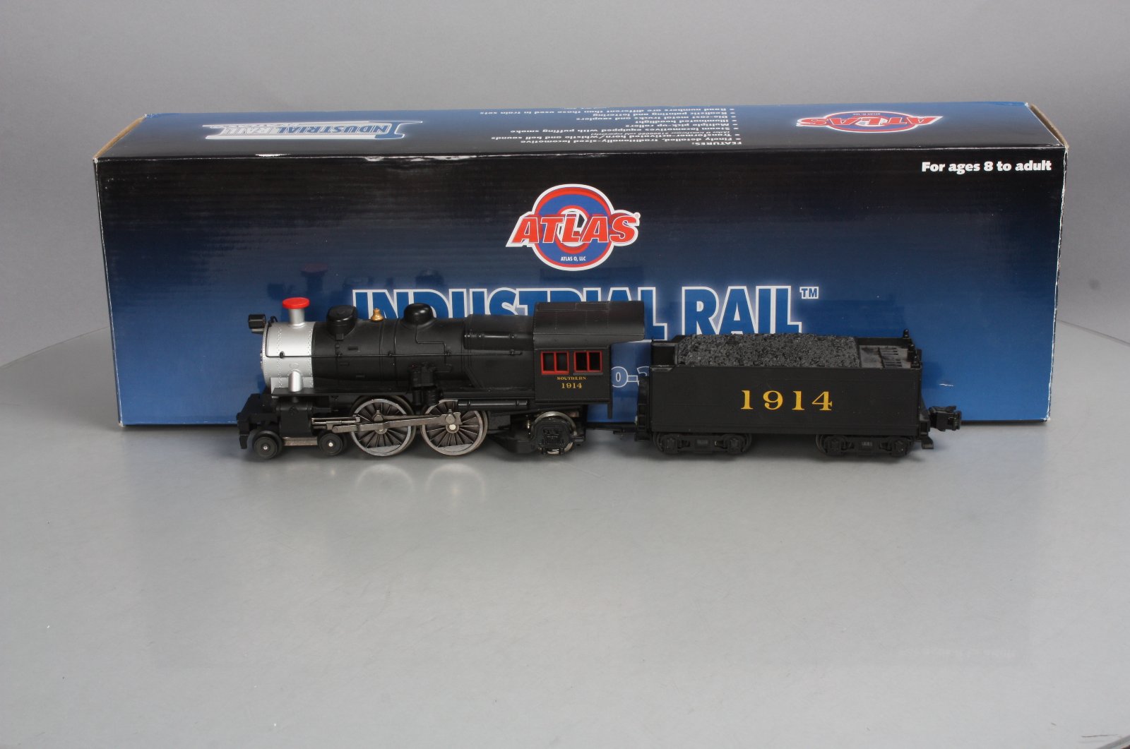 Atlas 1008004 Southern 4-4-2 Steam Loco & Tender #1914 (3-Rail)