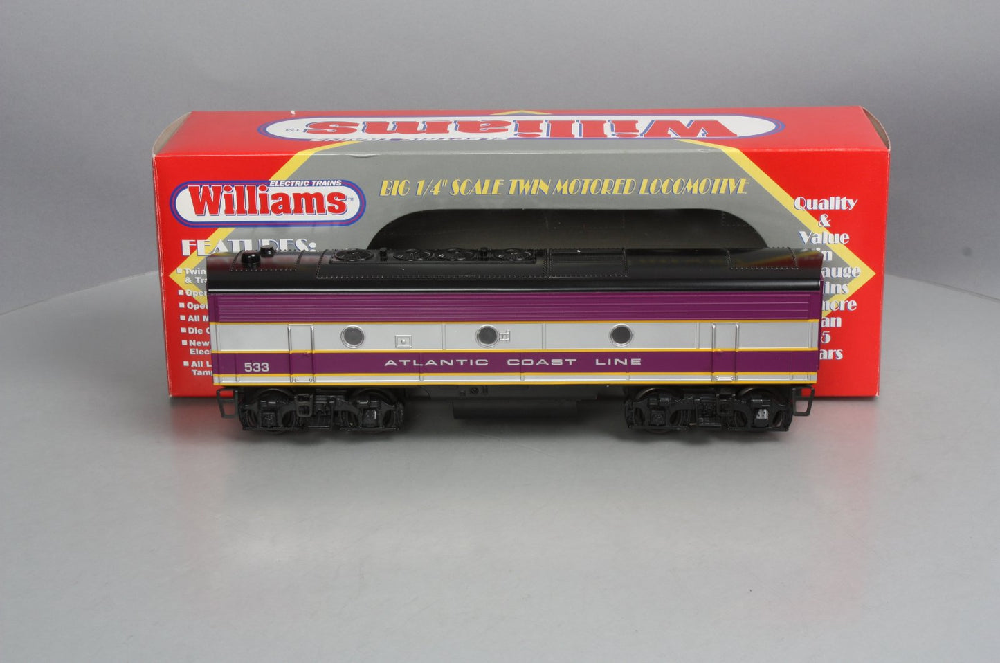 Williams 20802 O Atlantic Coast Line F7B Dummy #533