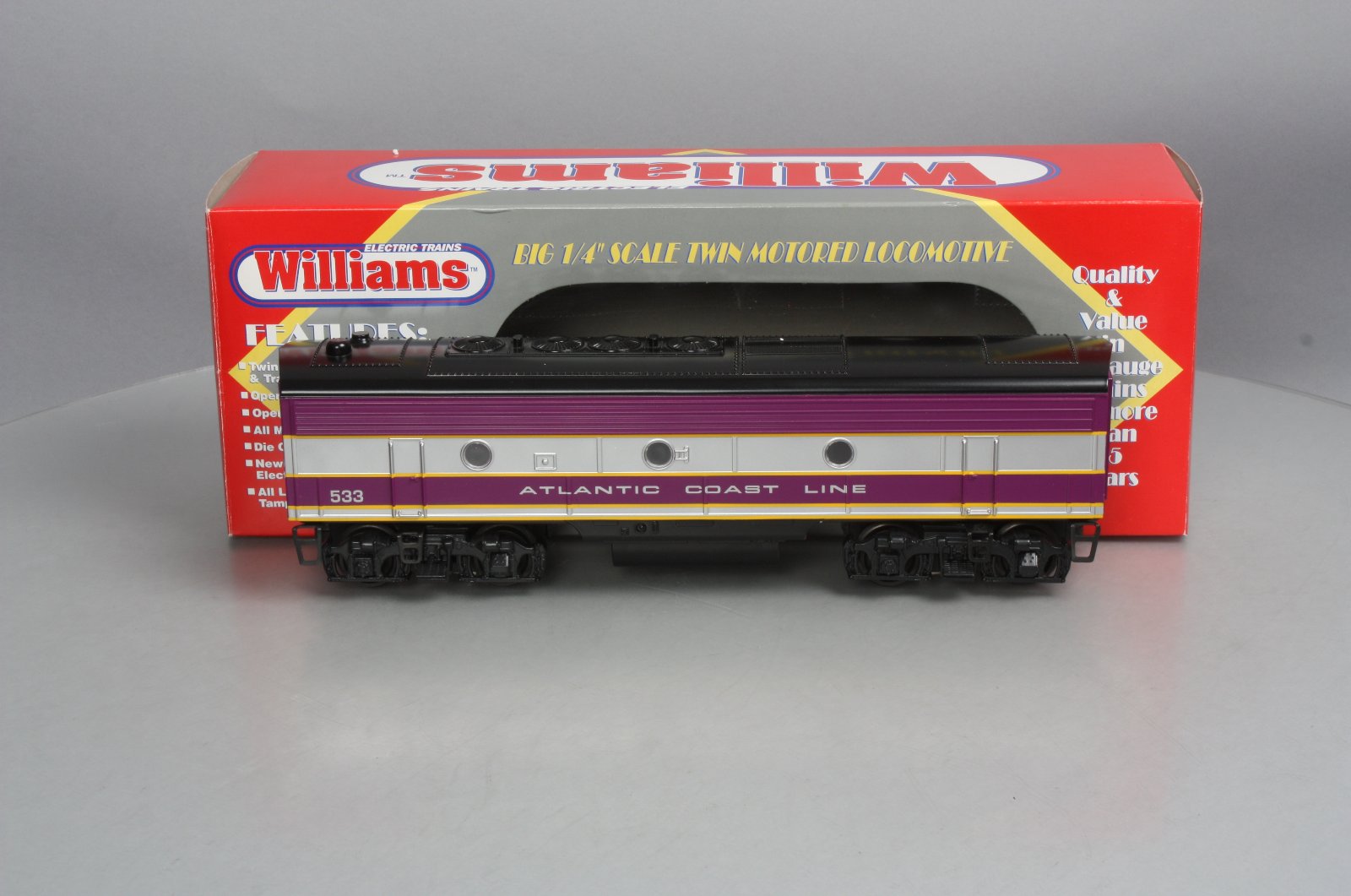 Williams 20802 O Atlantic Coast Line F7B Dummy #533