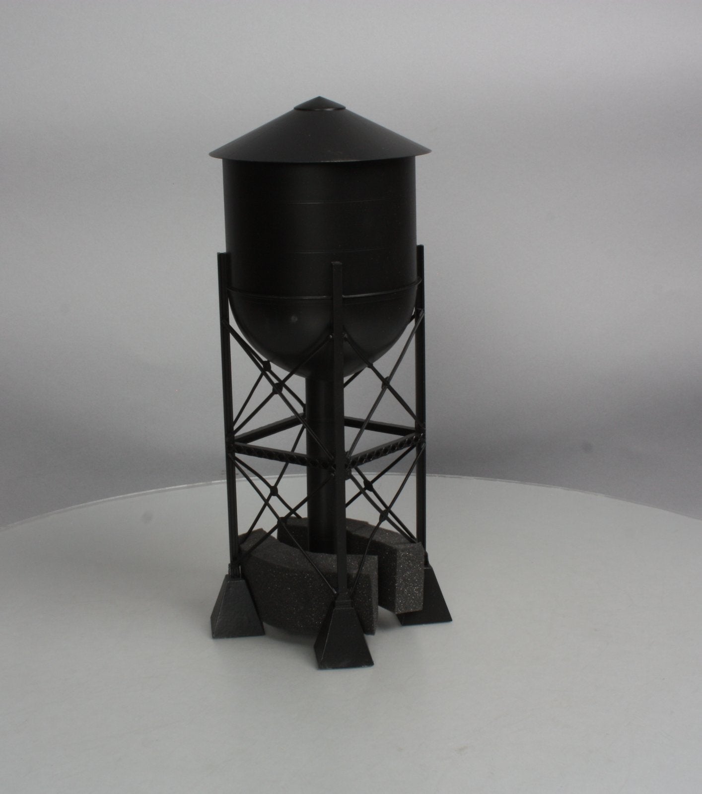 Weaver G1955A O Gauge BRASS Black 50,000 Gallon Water Tower
