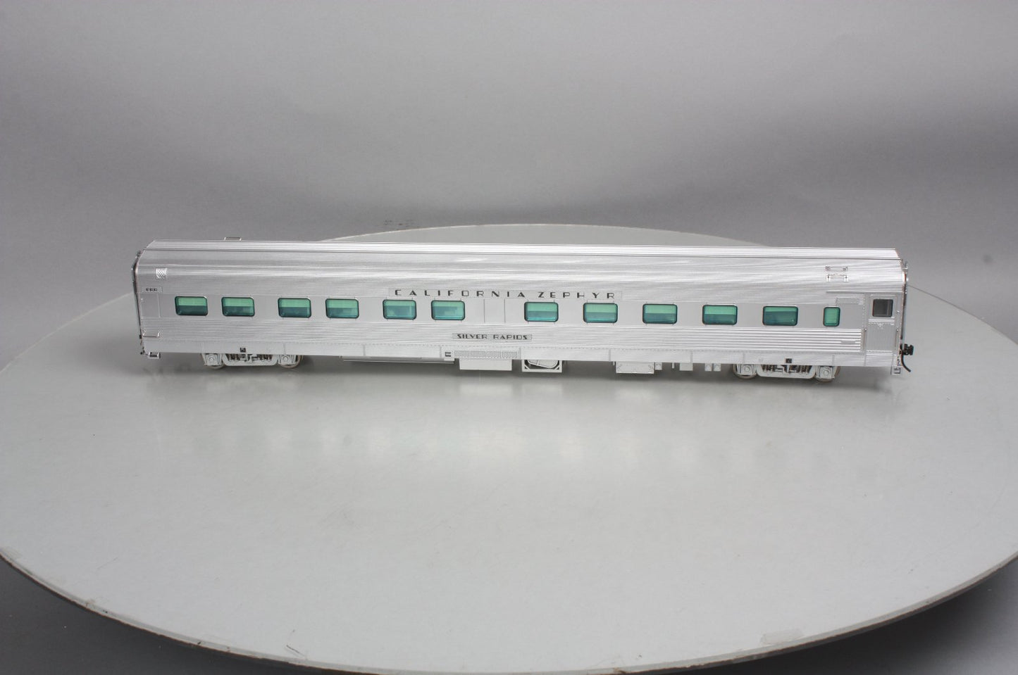 Atlas 3002179 O PRR California Zephyr "Silver Rapids" 10-6 Sleeper - 2 Rail