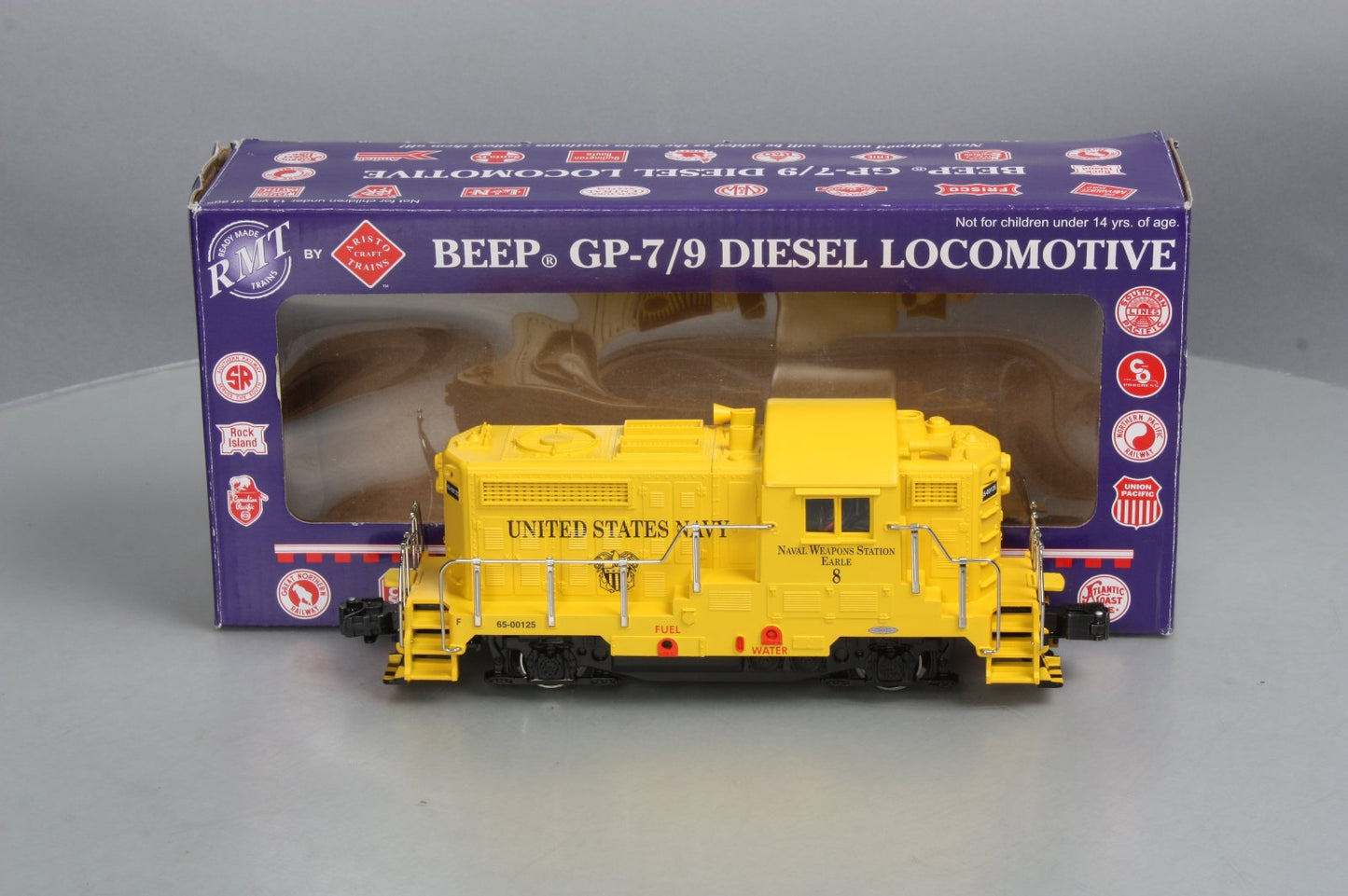 RMT 92453-2 O USN/Naval Weapons Staion Earl GP-7 Beep Diesel Loco #8 - 3-Rail