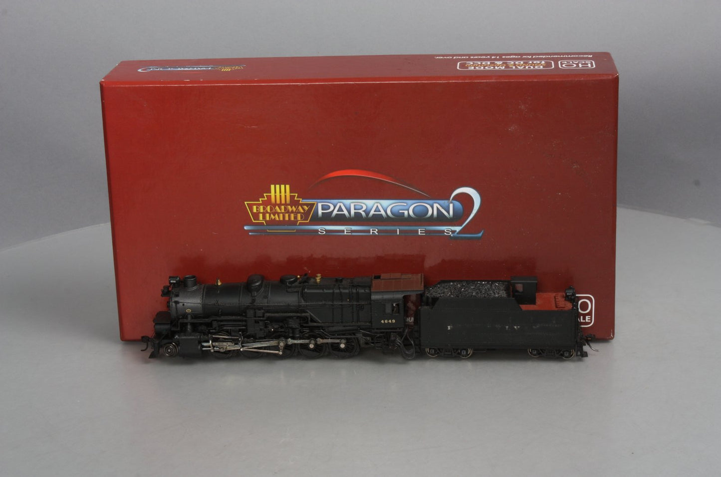 Broadway Limited 2050 HO Pennsylvania Steam I1sa 2-10-0, 90F82 Tender #4649