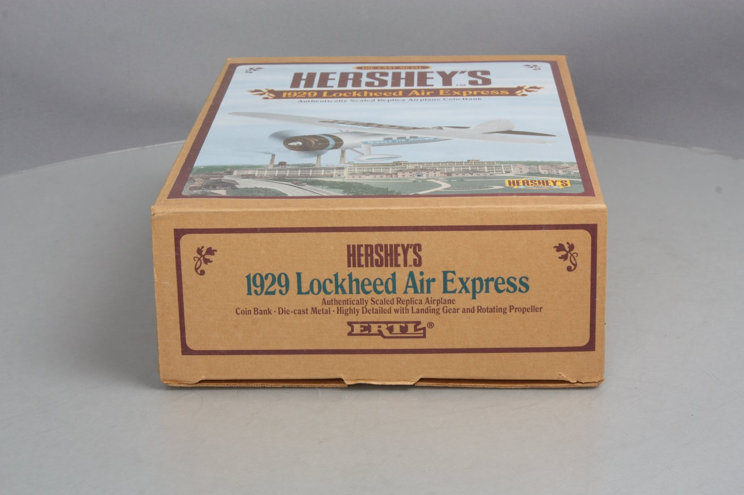 Ertl B311 1:48 Hershey's - 1929 Lockheeed Air Express Airplane Coin Bank