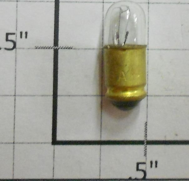 Acme 328B 6 Volt .04A T1-3/4 Midget Flanged Clear Light Bulb