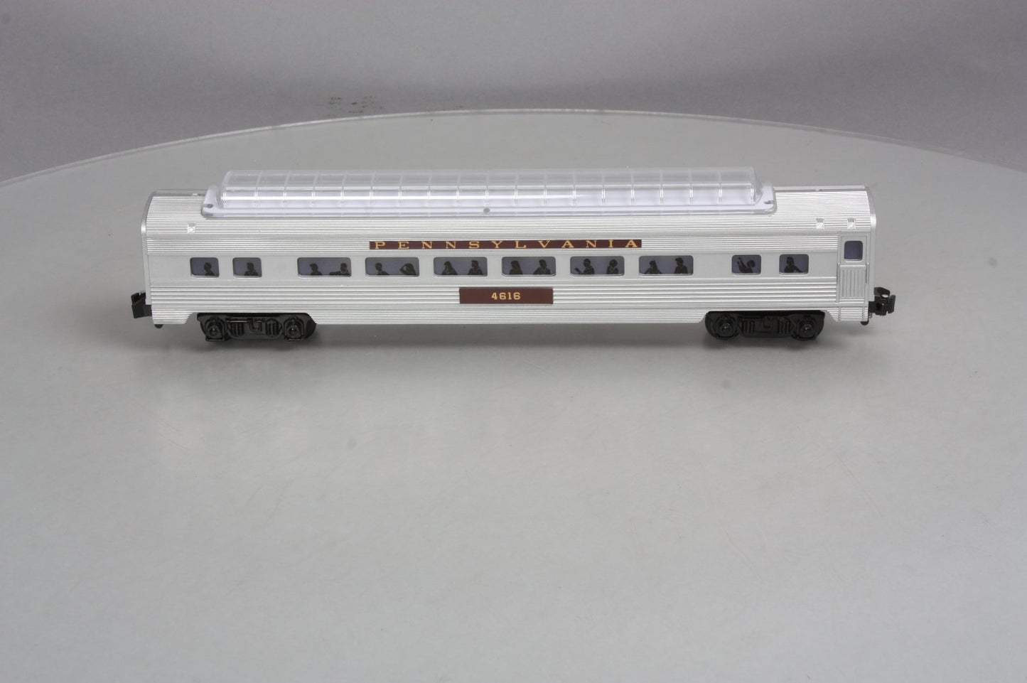 American Flyer 6-49959 S Scale Pennyslvania Streamline Full Vista Dome Car