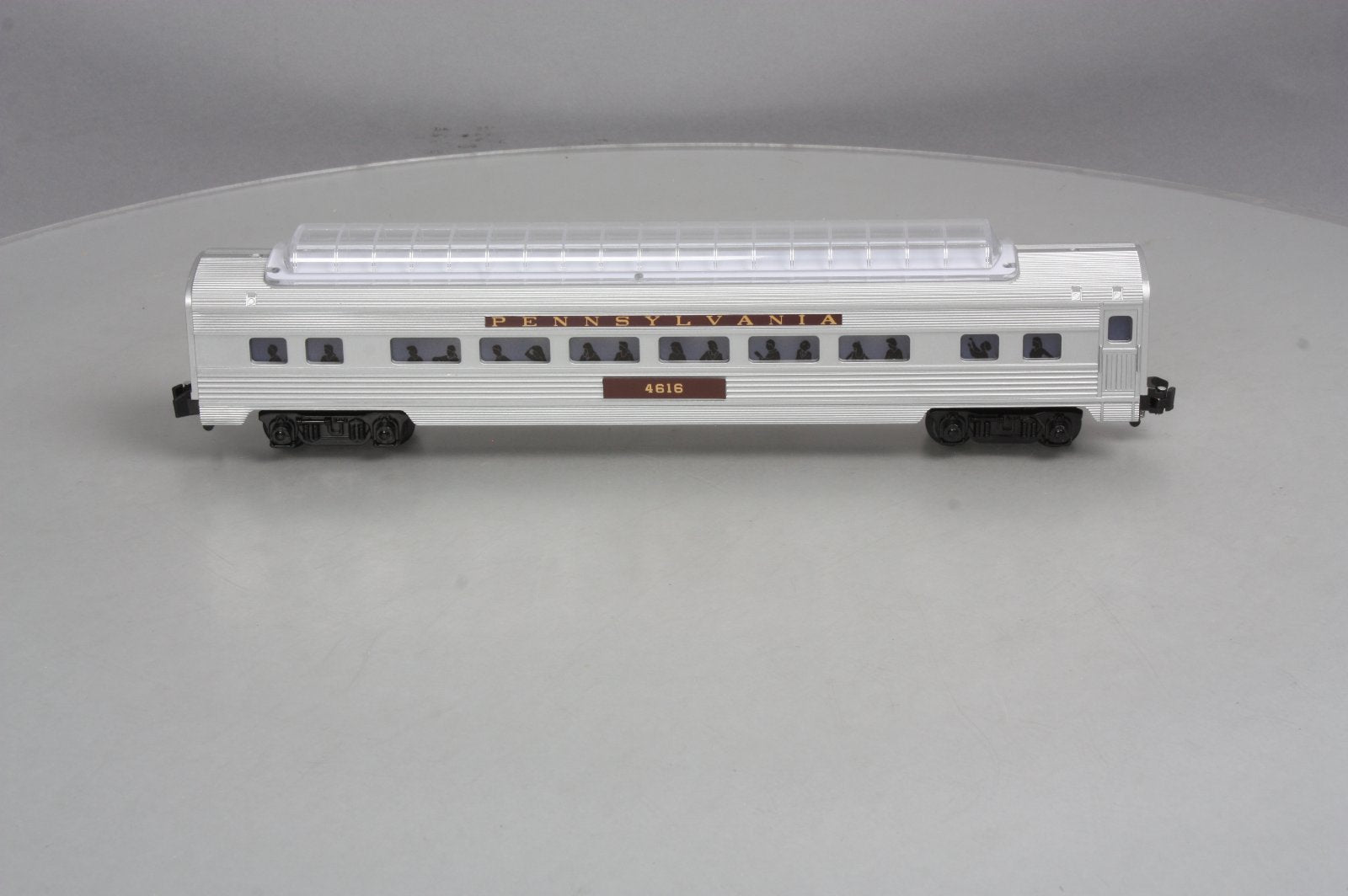 American Flyer 6-49959 S Scale Pennyslvania Streamline Full Vista Dome Car
