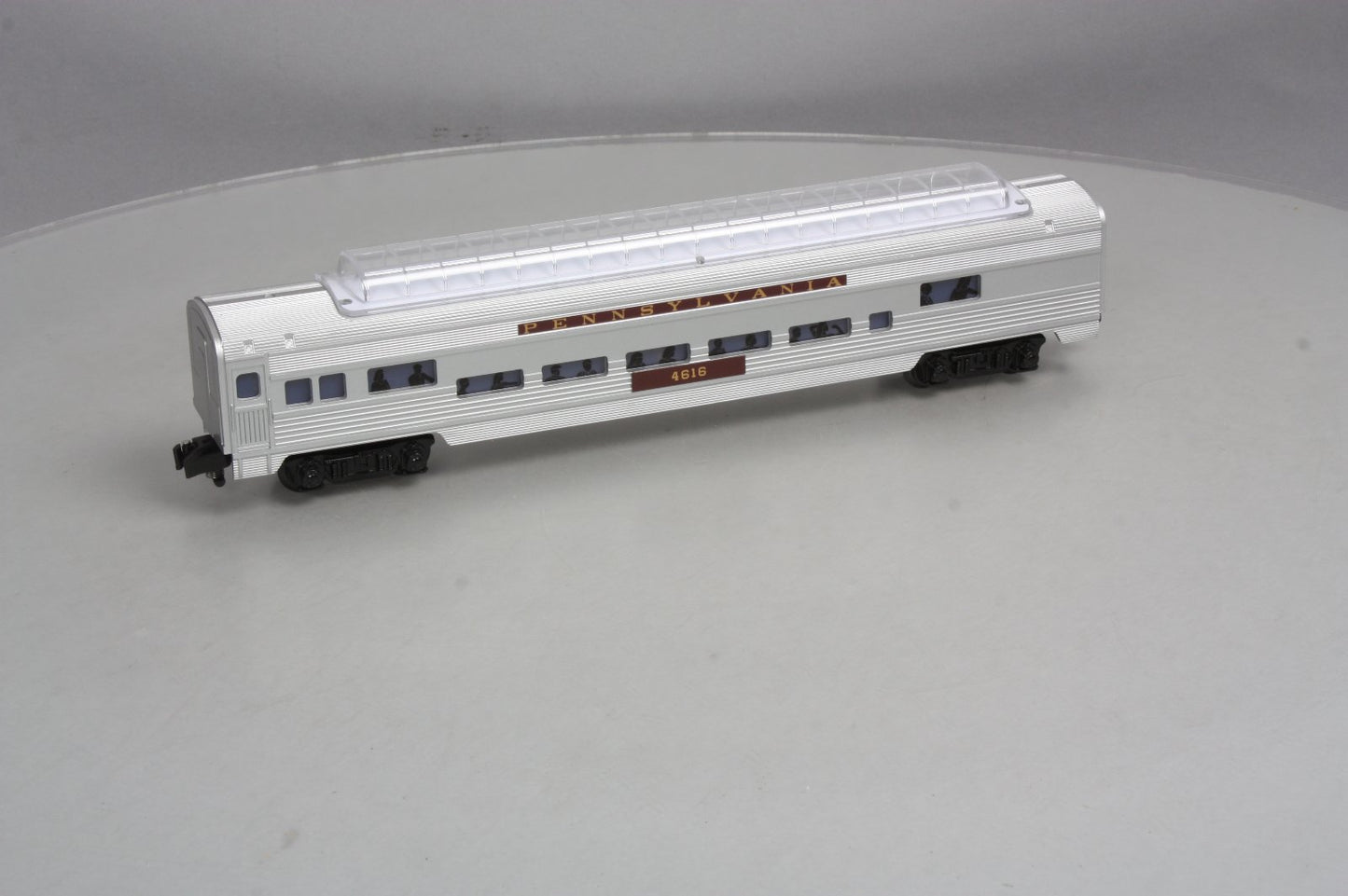 American Flyer 6-49959 S Scale Pennyslvania Streamline Full Vista Dome Car