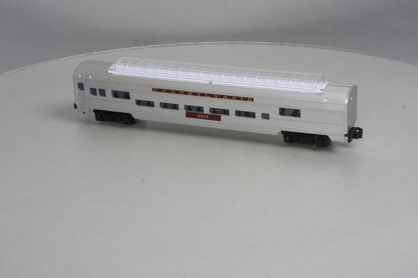 American Flyer 6-49959 S Scale Pennyslvania Streamline Full Vista Dome Car