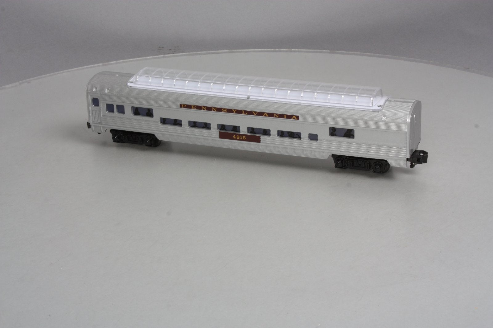 American Flyer 6-49959 S Scale Pennyslvania Streamline Full Vista Dome Car