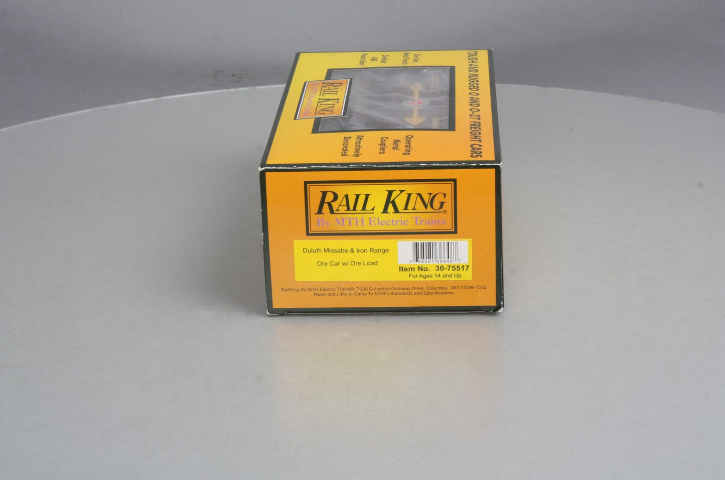 MTH 30-75517 O Duluth Missabe & Iron Range Ore Car w/Ore Load #31015