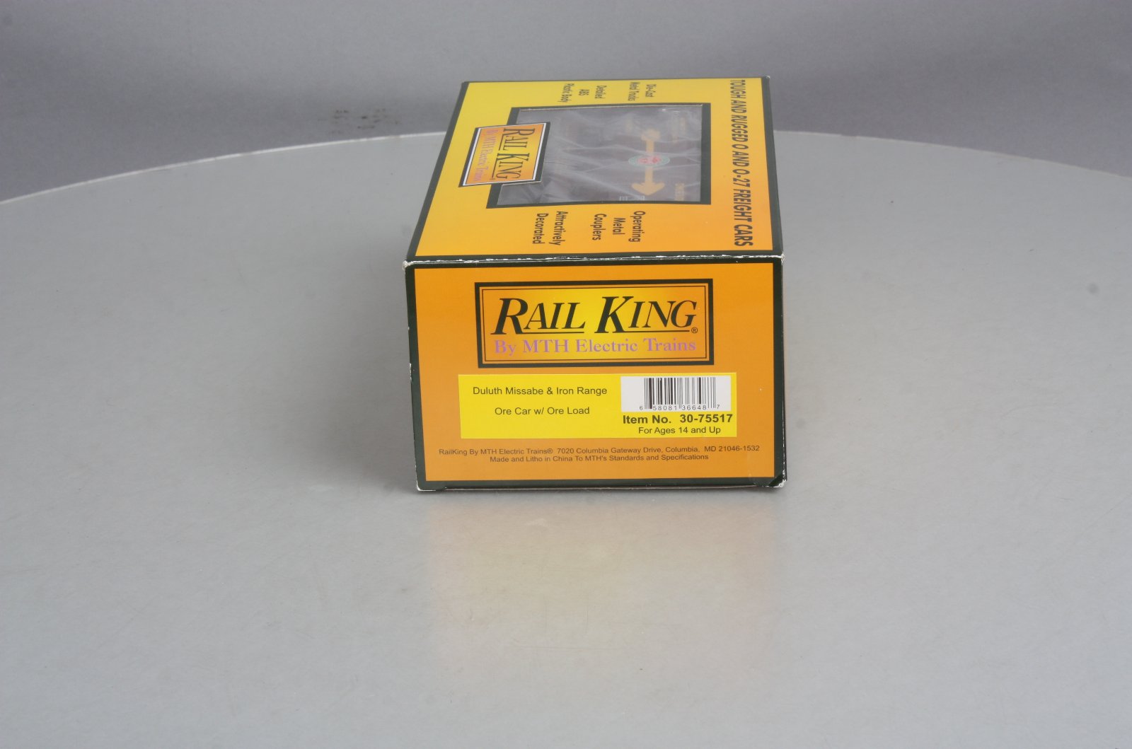 MTH 30-75517 O Duluth Missabe & Iron Range Ore Car w/Ore Load #31015