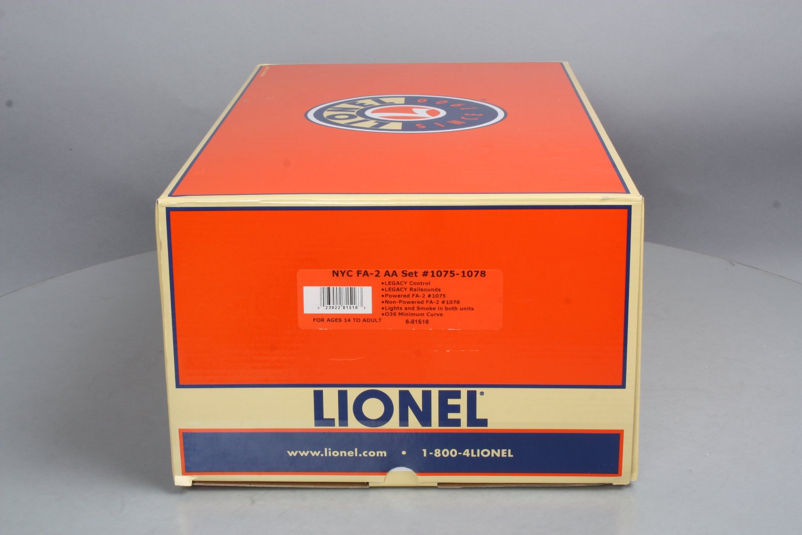 Lionel 6-81516 New York Central Legacy FA-2 AA Diesel Locomotive Set #1075/1078