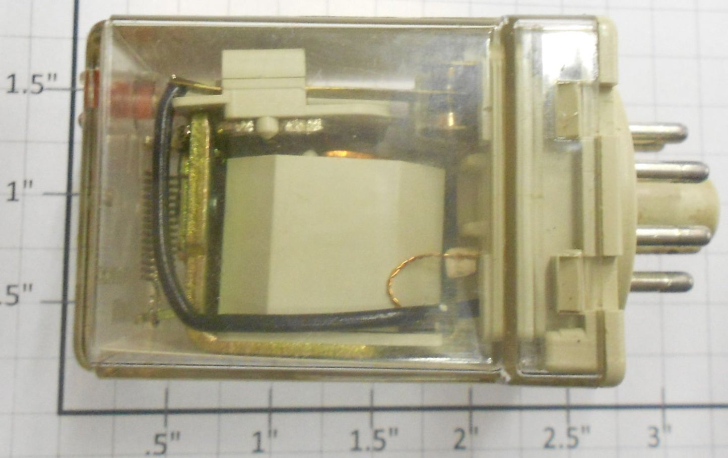 Acme MR34-54 12VAC 10 Amp DPDT Relay w/ Octal Base