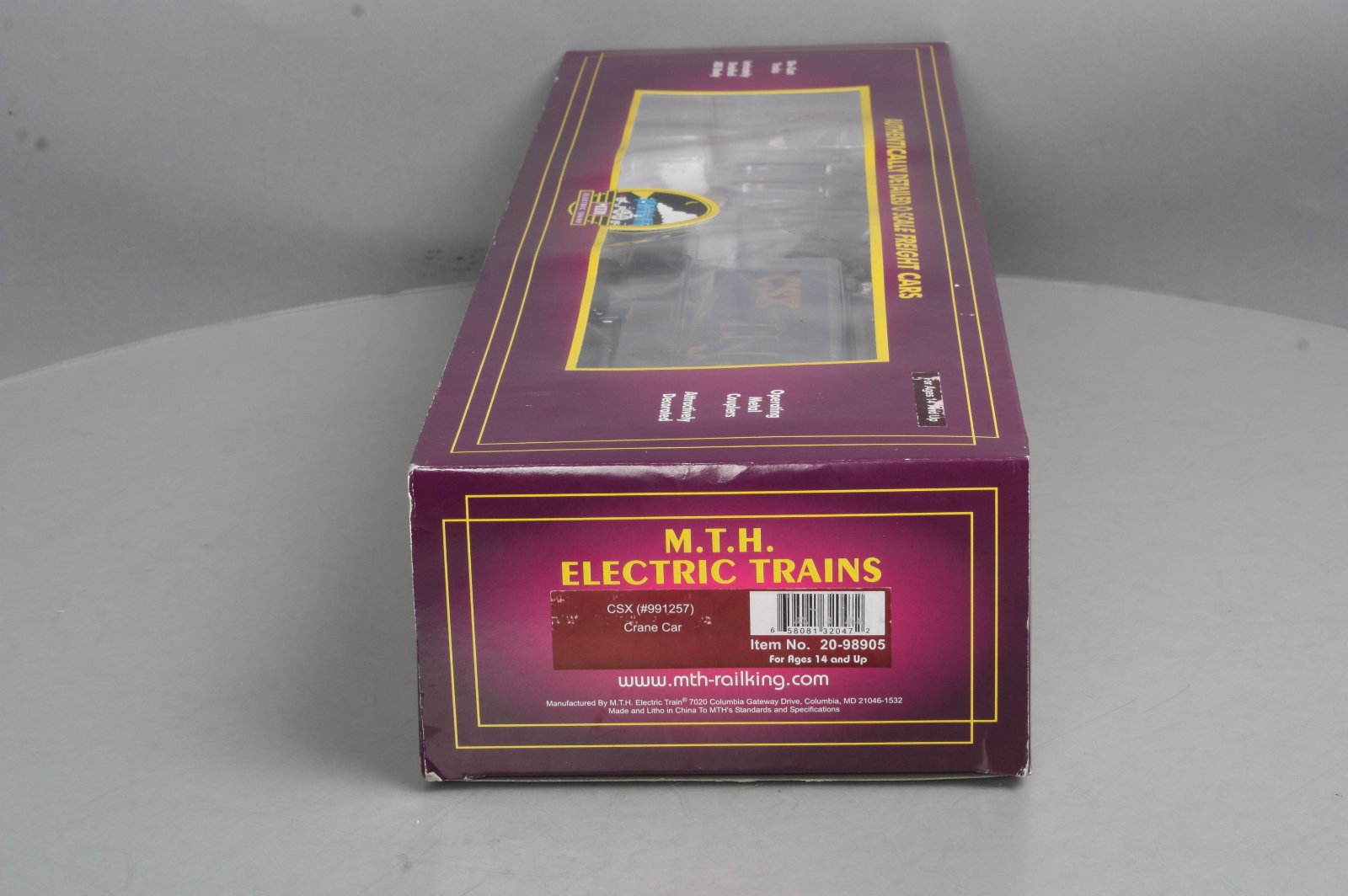 MTH 2098905 O CSX Crane