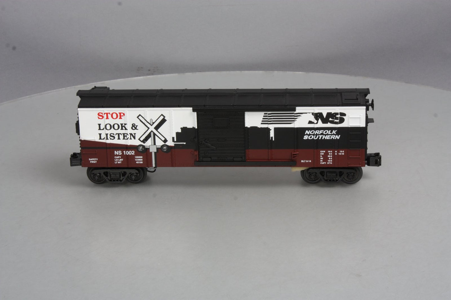 MTH 30-74777 O NS Boxcar w/Blinking LEDs