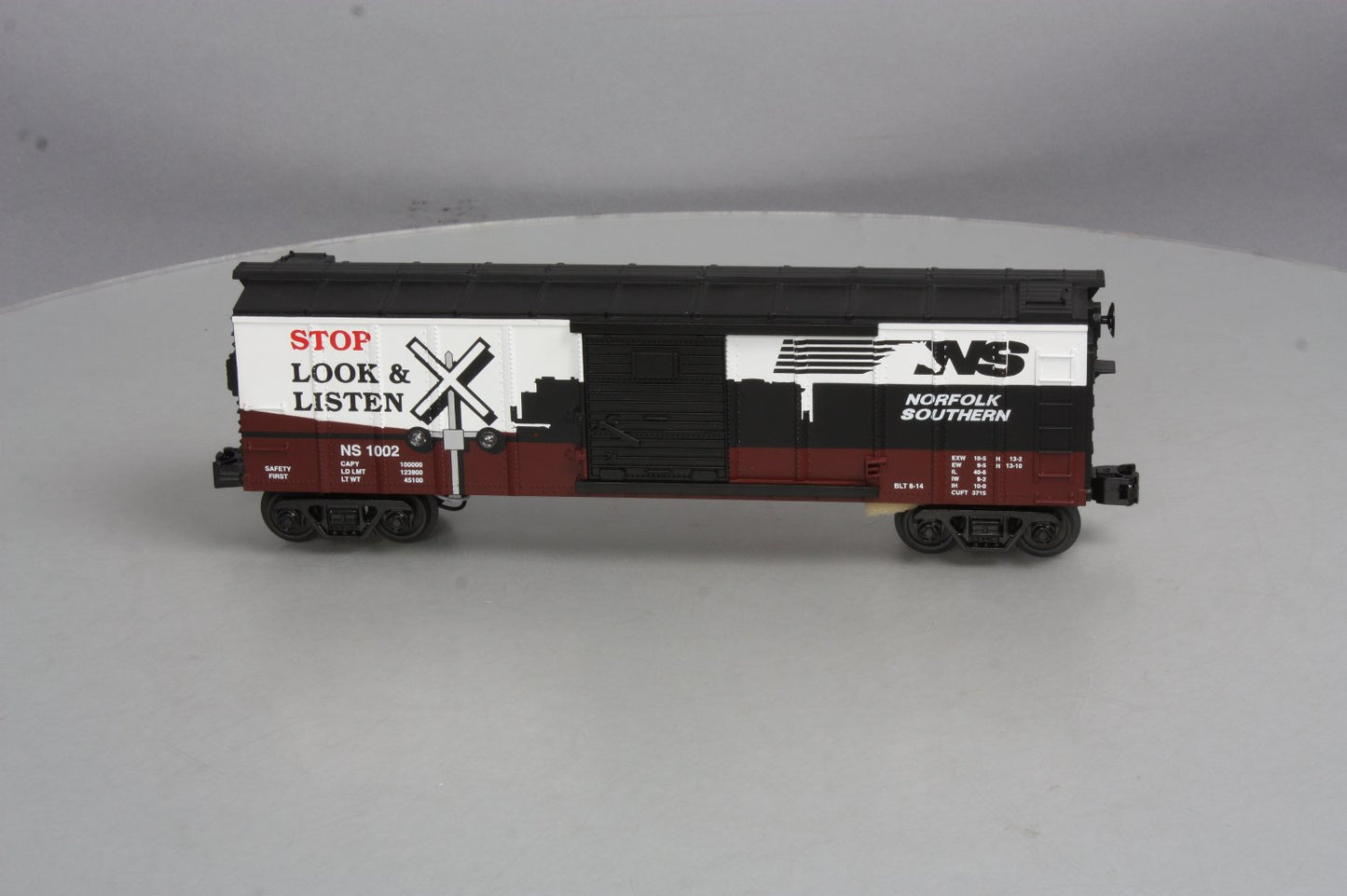 MTH 30-74777 O NS Boxcar w/Blinking LEDs
