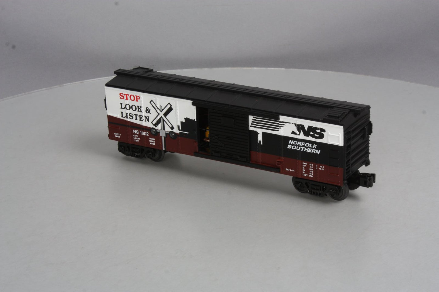 MTH 30-74777 O NS Boxcar w/Blinking LEDs